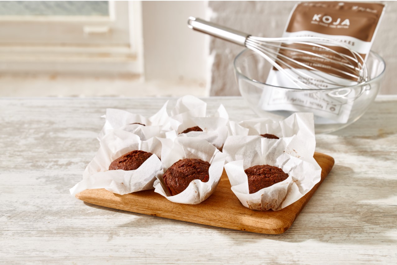 KOJA Chocolate Protein Muffins