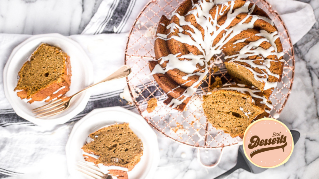 Thanksgiving Bundt Cake with Cream Cheese Glaze