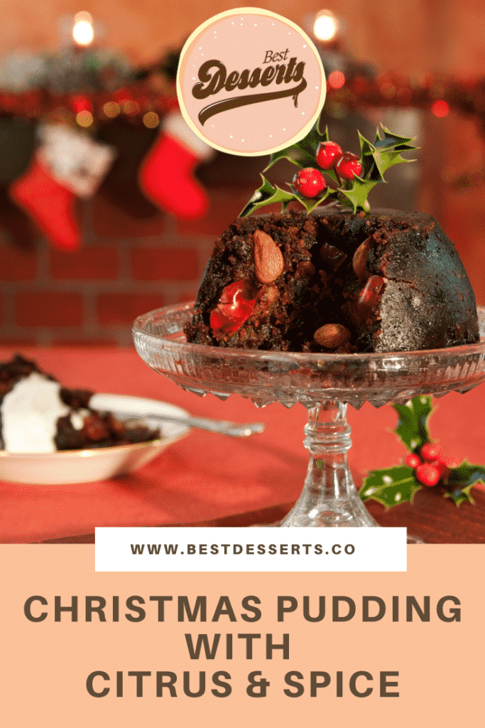Christmas Pudding With Citrus And Spice
