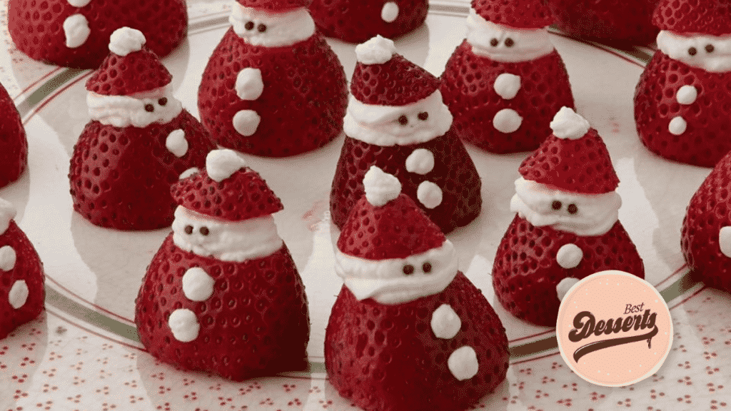 Mini Strawberry Santas