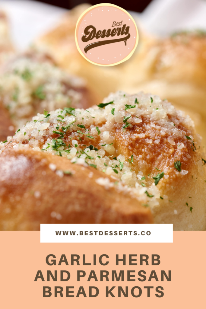 Garlic Herb and Parmesan Bread Knots