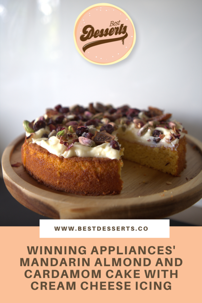 Winning Appliances' Mandarin Almond and Cardamom Cake with Cream Cheese Icing (1)