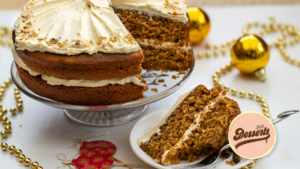 Gingerbread Latte Cake Featured