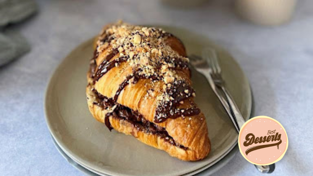 Cheats Hazelnut and Chocolate Croissant by Winning Appliances