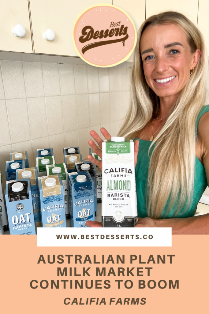 Califia Farms Australian Plant Milk Market continues to boom