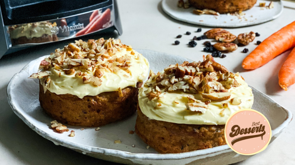 Classic Carrot Cake With Orange Cream Cheese Frosting