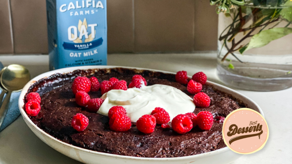 Ultimate Jaffa Chocolate Self-Saucing Pudding by Chef Tom Walton