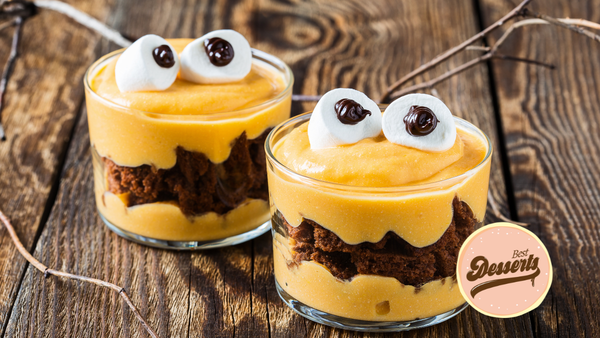 Custard Brownie Monsters