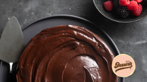 Vegan Dark Chocolate, Nutmeg, & Oreo Cheesecake