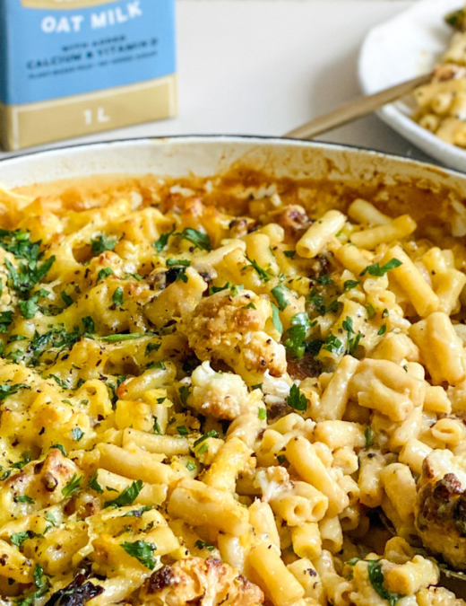 Roast Cauliflower Mac n' Cheese