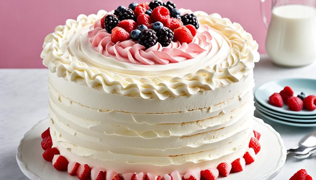 stabilized whipped cream frosting